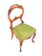 VICTORIAN WALNUT OCCASIONAL CHAIR at Ross's Online Art Auctions