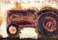 THE OLD TRACTOR by David Johnston at Ross's Online Art Auctions