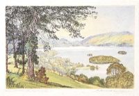 DERWENT WATER (ENGLISH LAKES) by Robert Cresswell Boak ARCA at Ross's Online Art Auctions