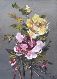 STILL LIFE, FLOWERS by Frank Fitzsimons at Ross's Online Art Auctions