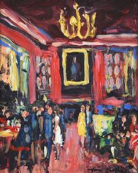 SHELBOURNE HOTEL, DUBLIN by Marie Devlin at Ross's Online Art Auctions