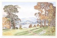 A GLIMPSE OF ULLSWATER (ENGLISH LAKES) by Robert Cresswell Boak ARCA at Ross's Online Art Auctions