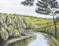 CUSHENDUN RIVER, COUNTY ANTRIM by Edward Clarke at Ross's Online Art Auctions