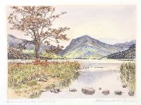BUTTERMMERE (THE ENGLISH LAKES) by Robert Cresswell Boak ARCA at Ross's Online Art Auctions