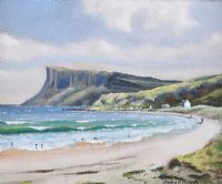 FAIRHEAD, COUNTY ANTRIM by Gregory Clements at Ross's Online Art Auctions