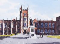 QUEEN'S UNIVERSITY BELFAST by Kenny Hayes at Ross's Online Art Auctions