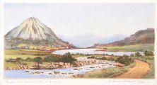 ERRIGAL & THE POISONED GLEN, COUNTY DONEGAL by Robert Cresswell Boak ARCA at Ross's Online Art Auctions