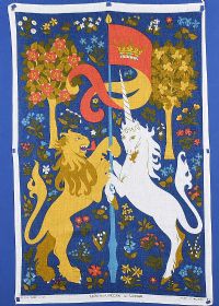 THE LION & UNICORN by Irish School at Ross's Online Art Auctions