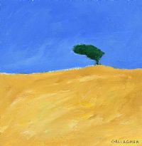 LONELY TREE by Martin Gallagher at Ross's Online Art Auctions