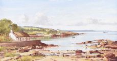 BROWNS BAY ISLANDMAGEE, COUNTY ANTRIM by Samuel McLarnon UWS at Ross's Online Art Auctions