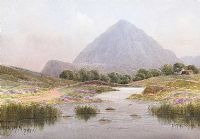 MOUNT ERRIGAL, COUNTY DONEGAL by George W.  Morrison at Ross's Online Art Auctions