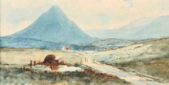 ERRIGAL, COUNTY DONEGAL by Rowland Hill RUA at Ross's Online Art Auctions