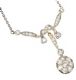 ART DECO PLATINUM AND GOLD DIAMOND NECKLACE at Ross's Online Art Auctions