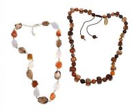 TWO NECKLACES BY THE DESIGNER 'LOLA ROSE' at Ross's Online Art Auctions