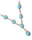 SILVER TURQUOISE NECKLACE AND BRACELET at Ross's Online Art Auctions