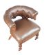 STRAHAN OF DUBLIN LEATHER DESK CHAIR at Ross's Online Art Auctions