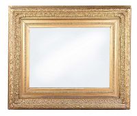 ANTIQUE GILT WALL MIRROR at Ross's Online Art Auctions