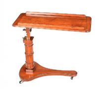 VICTORIAN MAHOGANY READING TABLE at Ross's Online Art Auctions