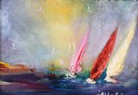LAND AHOY by Carol Ann Waldron at Ross's Online Art Auctions