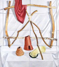 TABLE TOP, STILL LIFE by Irish School at Ross's Online Art Auctions