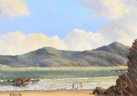 SUMMERTIME NEAR MARBLE HILL, COUNTY DONEGAL by David Overend at Ross's Online Art Auctions