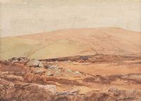 IN THE GLENS by Donald McPherson RUA at Ross's Online Art Auctions