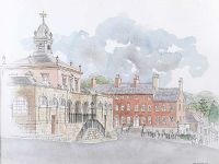 THE COURTHOUSE, HILLSBOROUGH by Kieran Doyle O'Brien at Ross's Online Art Auctions