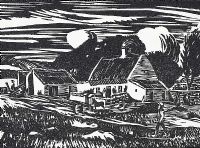 FARM, COUNTY LIMERICK by Harry Kernoff RHA at Ross's Online Art Auctions