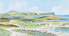 HORN HEAD FROM ROSGUILL, DONEGAL by Tom Irwin at Ross's Online Art Auctions