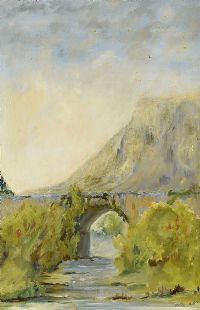 BENBULBEN, COUNTY SLIGO by Lesley Lanigan O'Keefe at Ross's Online Art Auctions