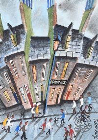 HAPPY HOUR by John Ormsby at Ross's Online Art Auctions