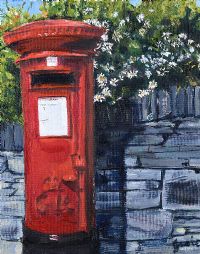 THE MAIL BOX by Josie Robinson at Ross's Online Art Auctions
