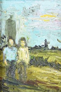 TWO FIGURES by John Hughes at Ross's Online Art Auctions