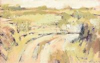 RURAL SESKINORE, COUNTY TYRONE by Con Campbell at Ross's Online Art Auctions