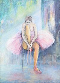 STUDY IN PINK by Alexander Ford at Ross's Online Art Auctions