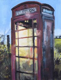 PHONE BOX by Josie Robinson at Ross's Online Art Auctions