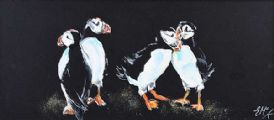 PUFFINS I by Eileen McKeown at Ross's Online Art Auctions