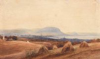 BELFAST FROM THE CASTLEREAGH HILLS by Andrew Nicholl RHA at Ross's Online Art Auctions