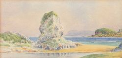 BALLINTOY, COUNTY ANTRIM by George W.  Morrison at Ross's Online Art Auctions