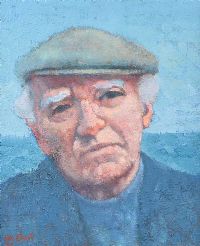 FISHERMAN by Norman J. Smyth RUA at Ross's Online Art Auctions
