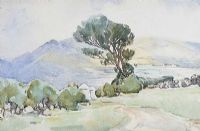 ROAD NEAR THE MOURNES by Marjorie Henry RUA at Ross's Online Art Auctions