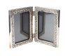 THREE VINTAGE SILVER-TONE PHOTO FRAMES at Ross's Online Art Auctions