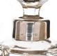 ANTIQUE SILVER AND CUT GLASS SCENT BOTTLE at Ross's Online Art Auctions