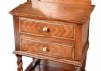 PAIR OF EDWARDIAN MAHOGANY BEDSIDE PEDESTALS at Ross's Online Art Auctions