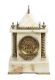 VICTORIAN MARBLE MANTEL CLOCK at Ross's Online Art Auctions