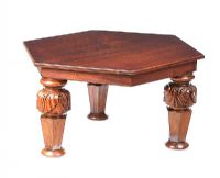 ANTIQUE MAHOGANY COFFEE TABLE at Ross's Online Art Auctions