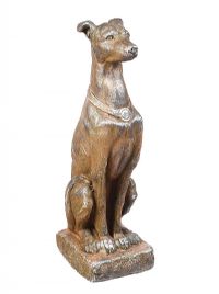 MOULDED FIGURE OF A DOG at Ross's Online Art Auctions