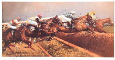 TWO MILE CHASERS by Peter Curling at Ross's Online Art Auctions