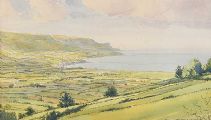 A VIEW TO CARNLOUGH, COUNTY ANTRIM by Samuel McLarnon UWS at Ross's Online Art Auctions