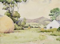 EARLY SUMMER, BALLYGALLY, COUNTY ANTRIM by James Stanley Prosser RUA at Ross's Online Art Auctions